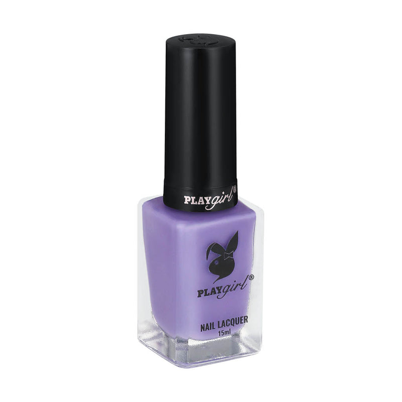 Playgirl Celeb Nail Lacquer in vibrant purple, long-lasting and chip-resistant.