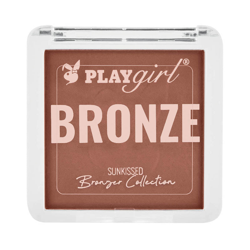 Sunkissed Bronzer Collection compact with satin finish and lightweight formula.