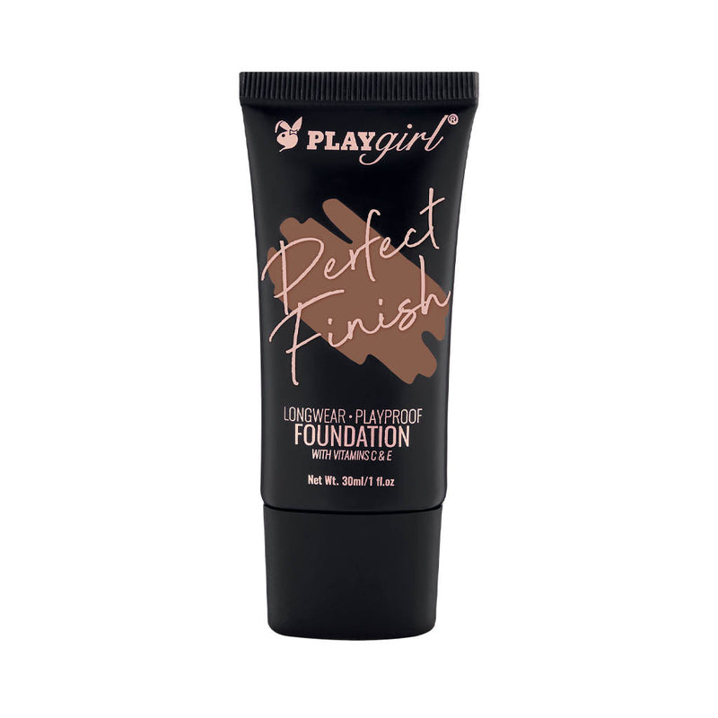 Perfect Finish Foundation tube with water-resistant formula for flawless, long-lasting coverage.