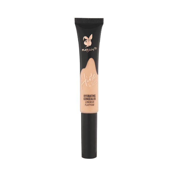 Hide & Sleek Hydrating Concealer tube for all-day flawless skin appearance.