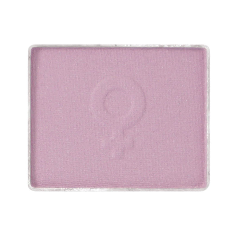 Pink single slide eyeshadow with high-impact pigmentation and silky texture.